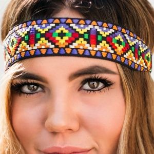 Hippie Headband - Rainbow Canyons Multi-Color